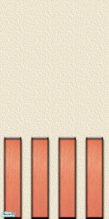 Sims 2 — DiY_CW1 Cashmere by Dialectically_yours — Clear, perfect cedar mouldings warm these painted panels, creating a