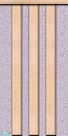 Sims 2 — DiY BV Spellbound by Dialectically_yours — Beech verticals warm the cool colors in this set, giving them an