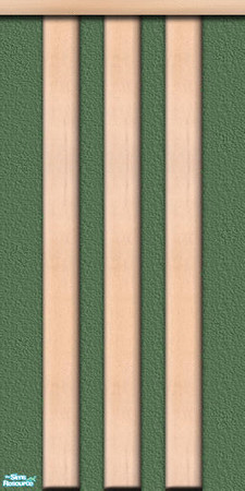 Sims 2 — Diy Bv Moss by Dialectically_yours — Beech verticals warm the cool colors in this set, giving them an open,