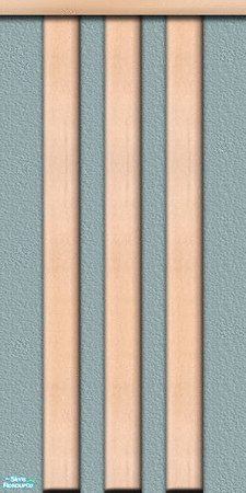 Sims 2 — DiY_Beech Verticals - Diy Bv Seuratblue by Dialectically_yours — Beech verticals warm the cool colors in this
