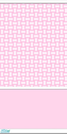 Sims 2 — Weave Wallpaper - Babytweetums4-weavewallpaperpink by babytweetums4 — Weave Wallpaper in Pink.