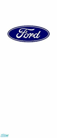 Sims 2 — Ford logo wall by lolo1037 — This is a wall with Ford company logo.