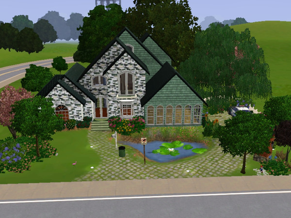 Sims 3 — Lovely Greens by ninacessna — A beautifully decorated house and lawn. great for a medim size family. the