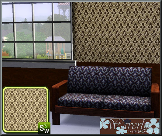 Sims 3 — Thomasville #48 by Waverly — The 48th texture in a line of textures inspired by the Thomasville line. by waverly