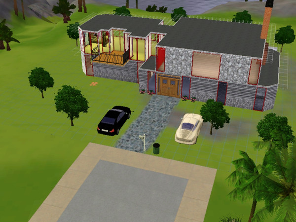 Sims 3 — Modern House by esully — This is a house that anybody would like.it is partly furnished. the perfect house for a