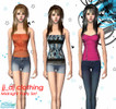 Sims 2 — MidNight Party Set by jj_dj — Fun and Flirty Outfits... xox
