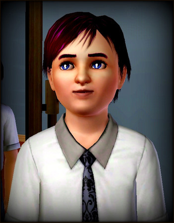 Sims 3 — Tommy by CharmedLara — Tommy Steel is Nessa's older brother as well as Evelyn's half brother. He has a precious