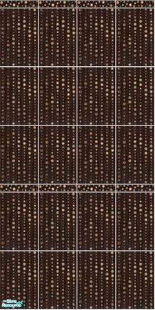 Sims 2 — Zebrano - Wall 7 by Mekhi — An elegant tiled wall for your kitchen or bathroom. Part of the Zebrano set. Enjoy!