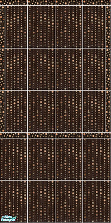 Sims 2 — Zebrano - Wall 8 by Mekhi — An elegant tiled wall for your kitchen or bathroom. Part of the Zebrano set. Enjoy!