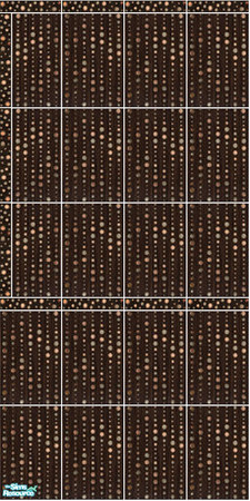 Sims 2 — Zebrano - Wall 9 by Mekhi — An elegant tiled wall for your kitchen or bathroom. Part of the Zebrano set. Enjoy!