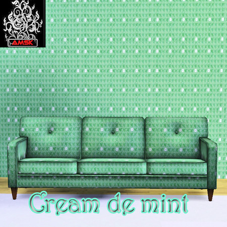 Sims 3 — Cream de mint by amsk — green and white