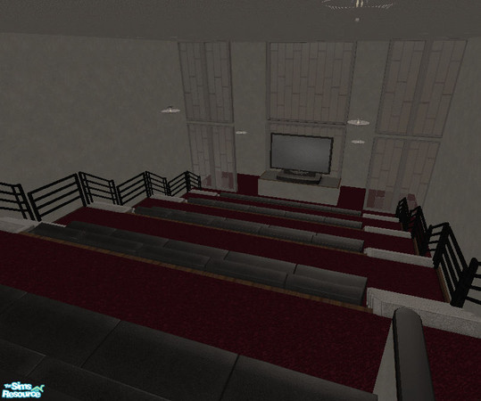 Sims 2 — Premiere Cinema by loopyproductions — This is the first item of our \'Community Zone\' collection. It\'s simple.