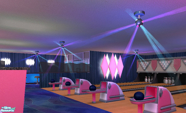 Sims 2 — Bowling Paradise by loopyproductions — This is the third item of our \'Comunity Zone\' collection. Just 5 tracks