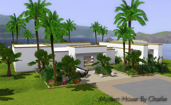 Sims 3 — Modern House by Szarli — 