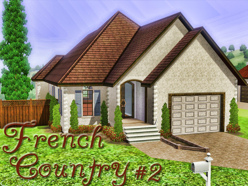 The Sims Resource French Country Home 2