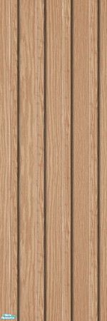 Sims 2 — Studio K Vertical Wide Wood 02 - Praline by StudioKhagerks — 