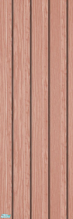 Sims 2 — Studio K Vertical Wide Wood 02 - Salmon by StudioKhagerks — 