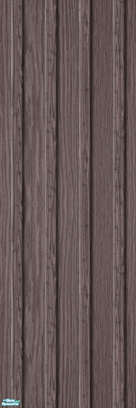 Sims 2 — Studio K Vertical Wide Wood 02 - Plum Brown by StudioKhagerks — 