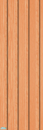 Sims 2 — Studio K Vertical Wide Wood 02 - Cantaloupe by StudioKhagerks — 