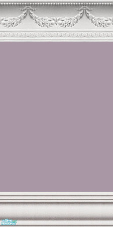Sims 2 — Solid Walls With Fancy Molding DV Set 01 - Solidwallsdvset1withborder01 by cm_11778 — Solid walls with fancy