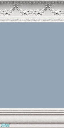 Sims 2 — Solid Walls With Fancy Molding DV Set 01 - Solidwallsdvset1withborder06 by cm_11778 — Solid walls with fancy