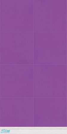Sims 2 — Retro Bathroom Wall and Floor Set - Purple Retro Wall 1 by Gumby_Girl — A set of matching 10 walls and 10 floor