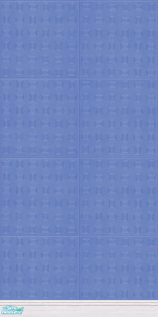 Sims 2 — Retro Bathroom Wall and Floor Set - Retro Blue Wall 2 by Gumby_Girl — A set of matching 10 walls and 10 floor