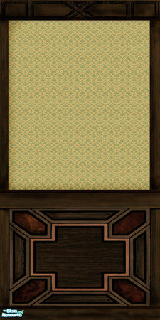 Sims 2 — Gothic Cross - Gold by wideopeneyes — Here is a wallpaper with a Gothic feel to it.