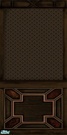 Sims 2 — Gothic Cross - Bronze by wideopeneyes — Here is a wallpaper with a Gothic feel to it.