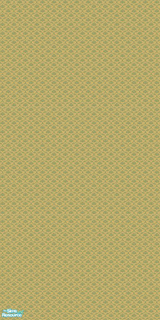 Sims 2 — Gothic Wallpaper - Gold by wideopeneyes — This is a simple patterned wallpaper that fit with the Gothic style I