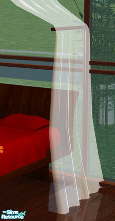 Sims 2 — Leafbedroom Dark Recolor - Canopy by Siluetta — 