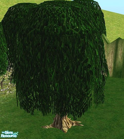 Sims 2 — Backyard Paradise - Caragana by SaeraMaples — Build your own backyard getaway.