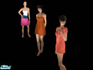 Sims 2 — Retro! by GabyML — Fashionably blast-to-the-past outfits with a modern twist