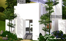 Sims 3 — iModern by Duce — iModern is a Person Starter.. All White on the Outside.With Lovely Landscape. This Home is