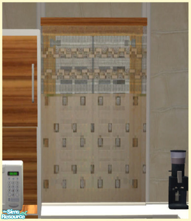 Sims 2 — Roxy Kitchen Recolor - Blind by Elize-37sims — Recolor of the Roxy Kitchen