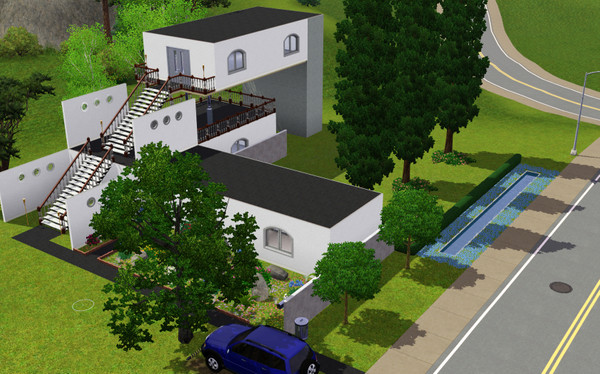 Sims 3 — Giant House by _Sanel_ — Very Wierd house i made it couse my wife forced me =p well i hope youll like it enoy