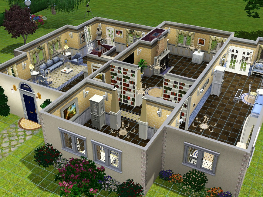 The Sims Resource French Country Cottage