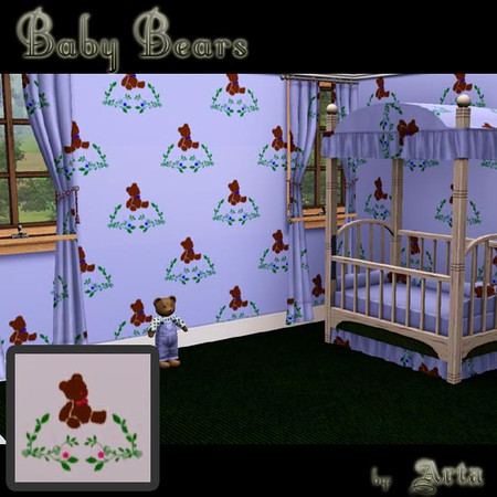 Sims 3 — Baby Bears by Artamishia — For the newborn, who can resist these loveable, cuddly, bears?