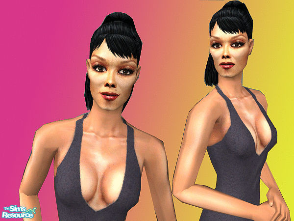 Sims 2 — Janet Jackson by madsgreat — Female Superstar singer