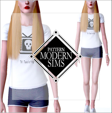 Sims 3 — TV Toxicity by Modern_Sims — by Modern_Sims