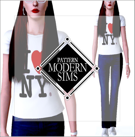 Sims 3 — I ♥ NY by Modern_Sims — by Modern_Sims