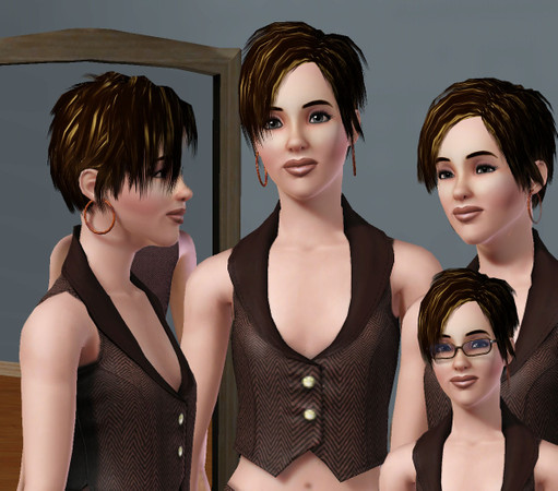 Sims 3 — Spunky by rendermenow — Spunky Booster, not to be mistaken with Punky Brewster, is full of spunk and the desire