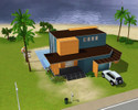 Sims 3 — Moderna by iiicoolcats — New modern beach house, took me forever to finish! Hope you guys like it ;)
