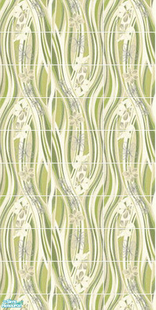 Sims 2 — Carioca - Wall 9 by Mekhi — Lime green tiles for your home. Part of my Carioca set, enjoy!