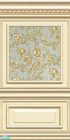 Sims 2 — jsf2PLEPIBlueFloral by jsf — Newly revised and improved proportionally, these ParkLane panels are embellished