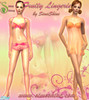 Sims 2 — Fruity Lingerie (WA) - 2 items by SimsShine — This is another beautiful lingerie set for women adult. They both