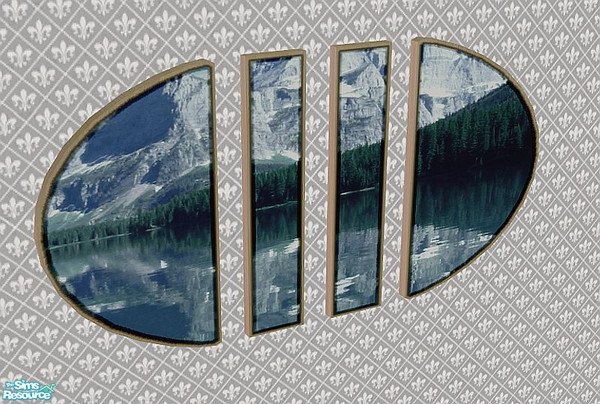 Sims 2 — Soto Bedroom Art by SaeraMaples — Modern patterns with light wood, a charming bedroom.