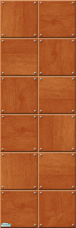 Sims 2 — Studio K Wood 19 - Oriental Ginger by StudioKhagerks — 