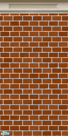Sims 2 — MRC Brick Walls 2 - Center by MidnightRose — Center section of MRC Brick Wall Set 2. Created by Midnight Rose