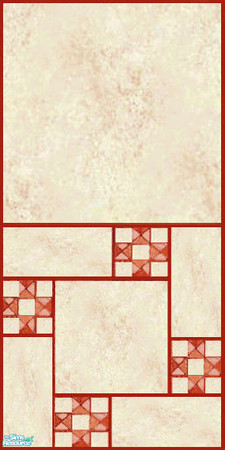 Sims 2 — Florecita Set - Florecita Tiles Wall 8 by SofijaDosen — Price in game is 1$. Catalog placement is Tile. Hope you